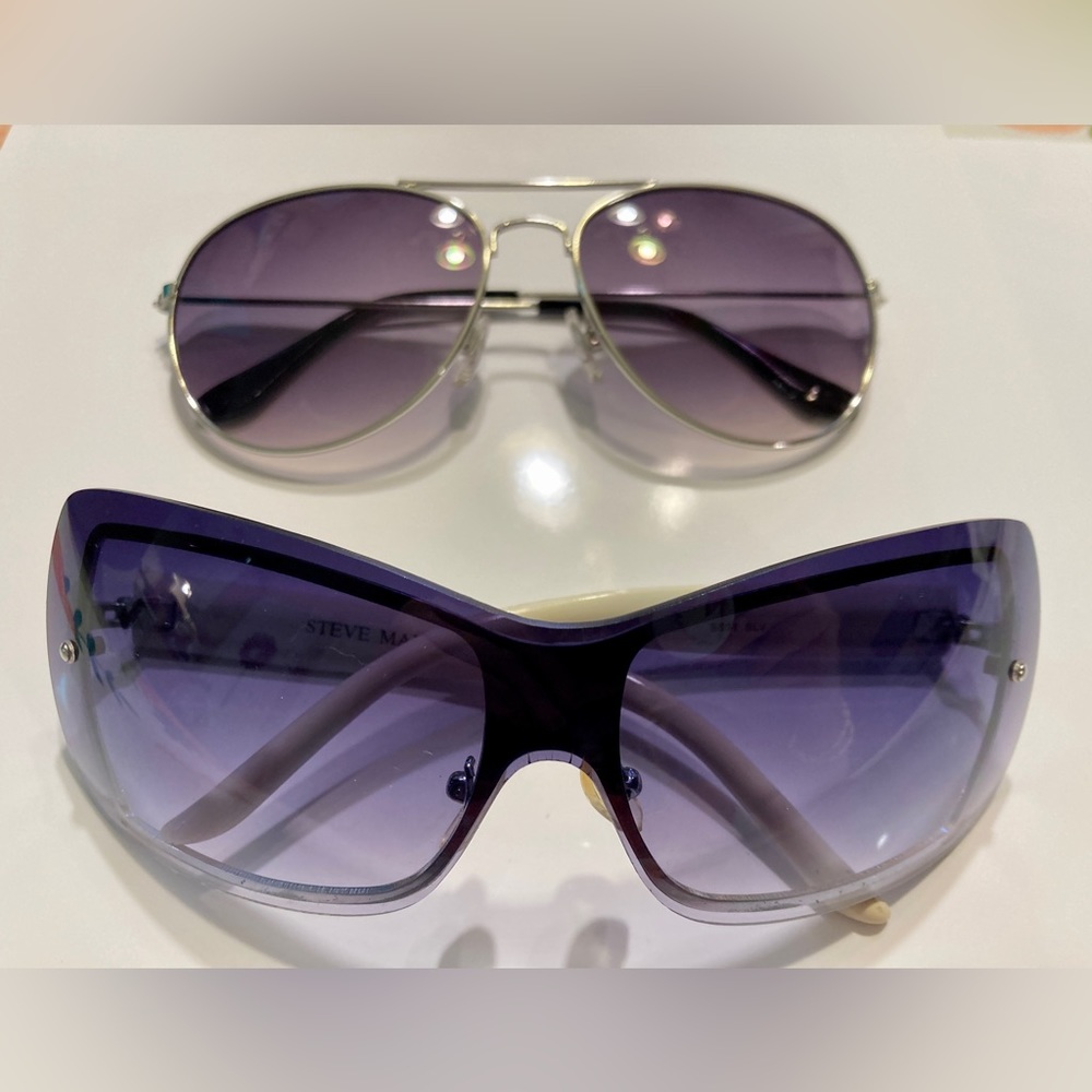 Purple sunglasses